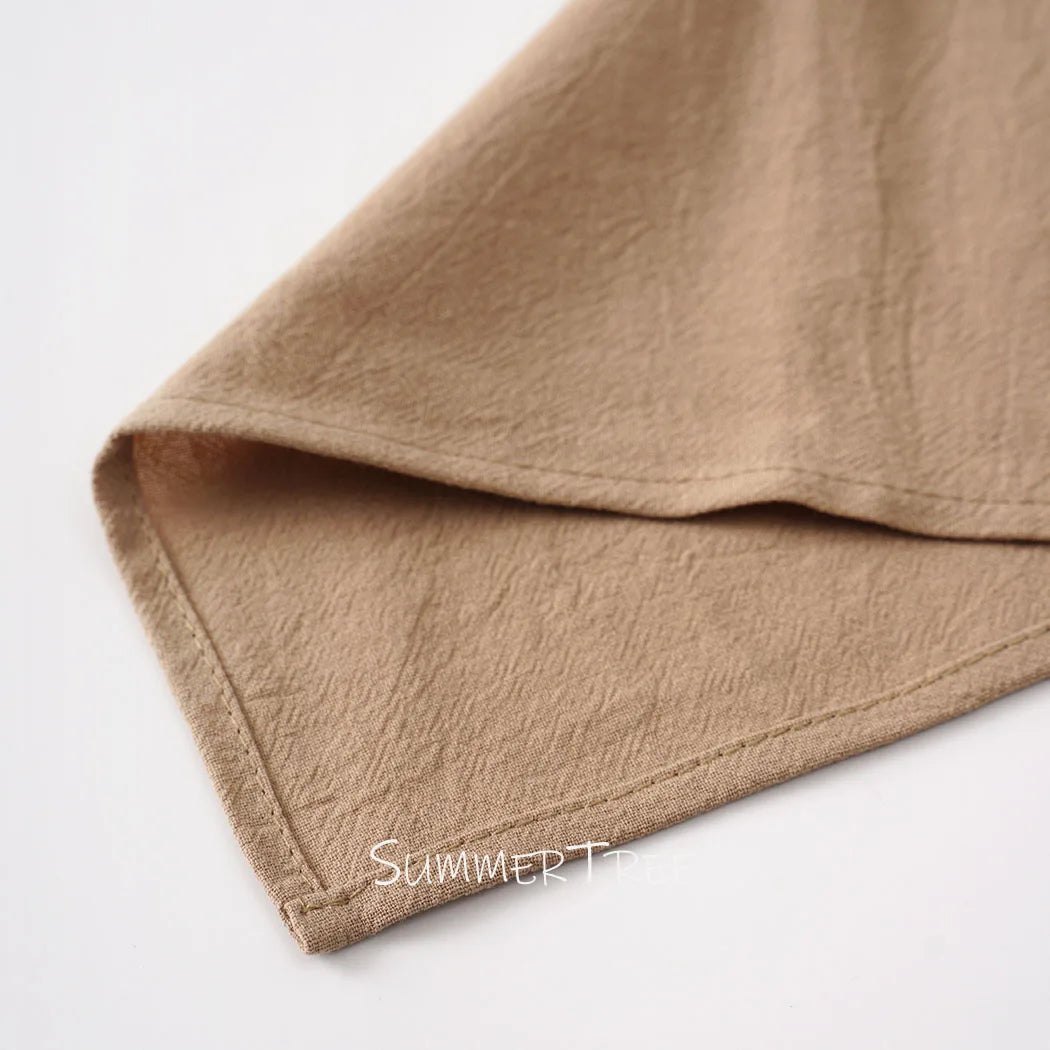 Serviettes de table coton lavé style vintage 10 - vue 4 sur 7