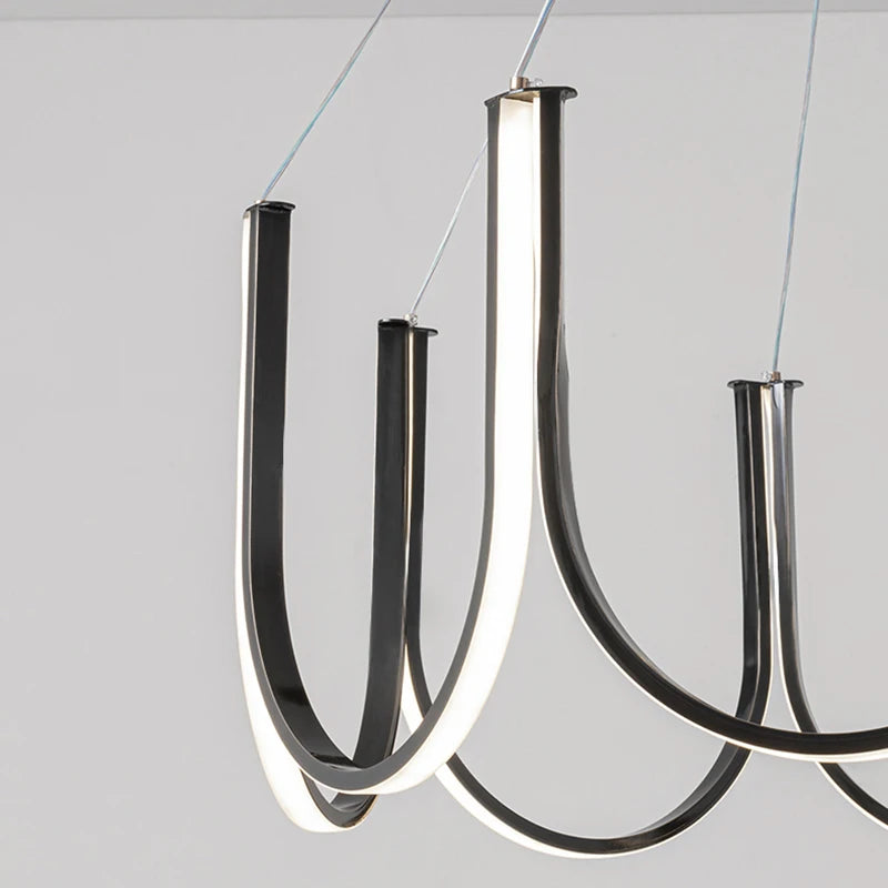 lustre led moderne créatif décoratif pour diverses utilisations