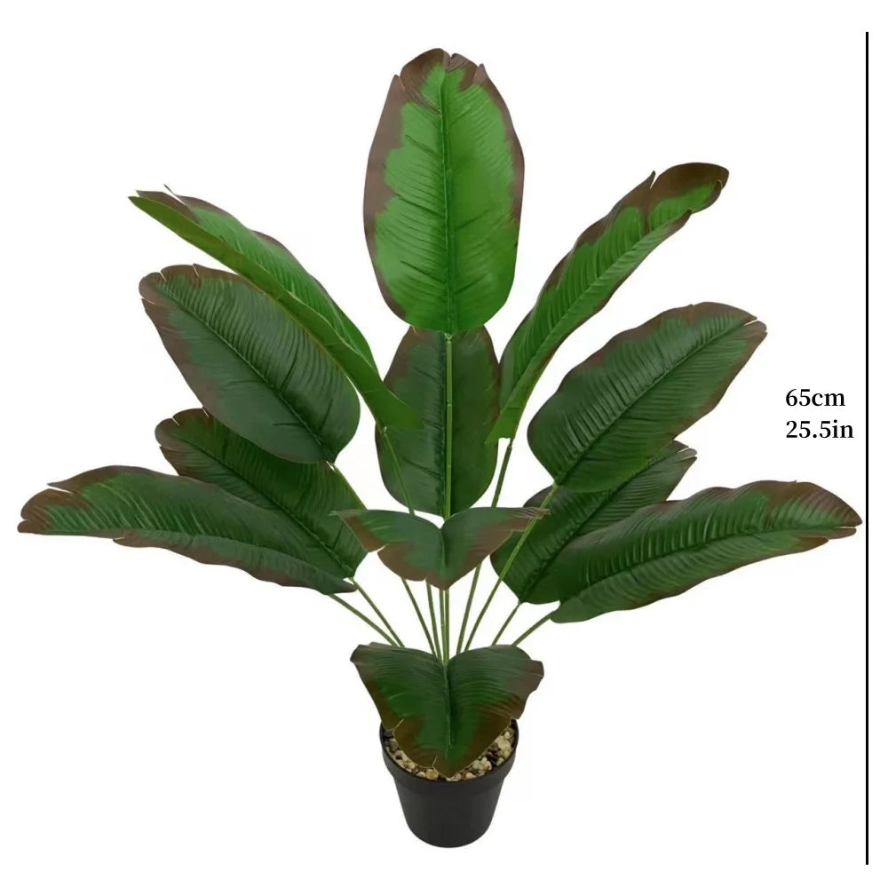 plante artificielle palmier plantain pour décoration intérieure et extérieure - vue 21 sur 27