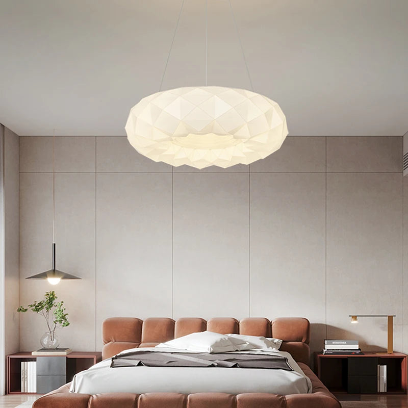 suspension nordique moderne à leds pour décoration intérieure créative - vue 4 sur 8