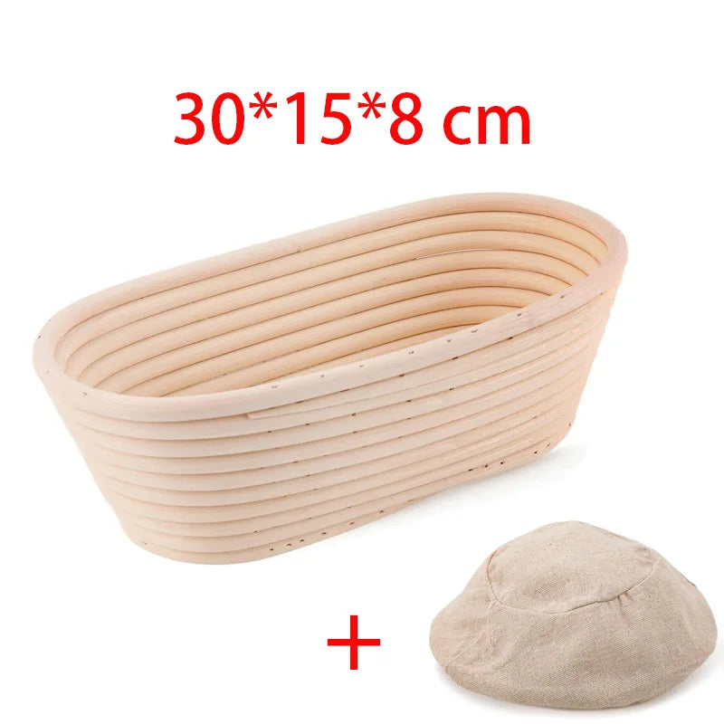 panier à pain en rotin naturel fait main pour fermentation de pâte au levain - vue 19 sur 21