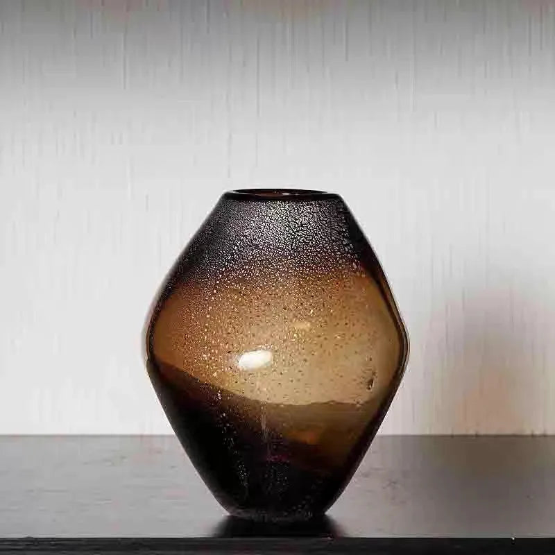 vase en verre transparent pour fleurs et terrarium décoration élégante - vue 5 sur 8