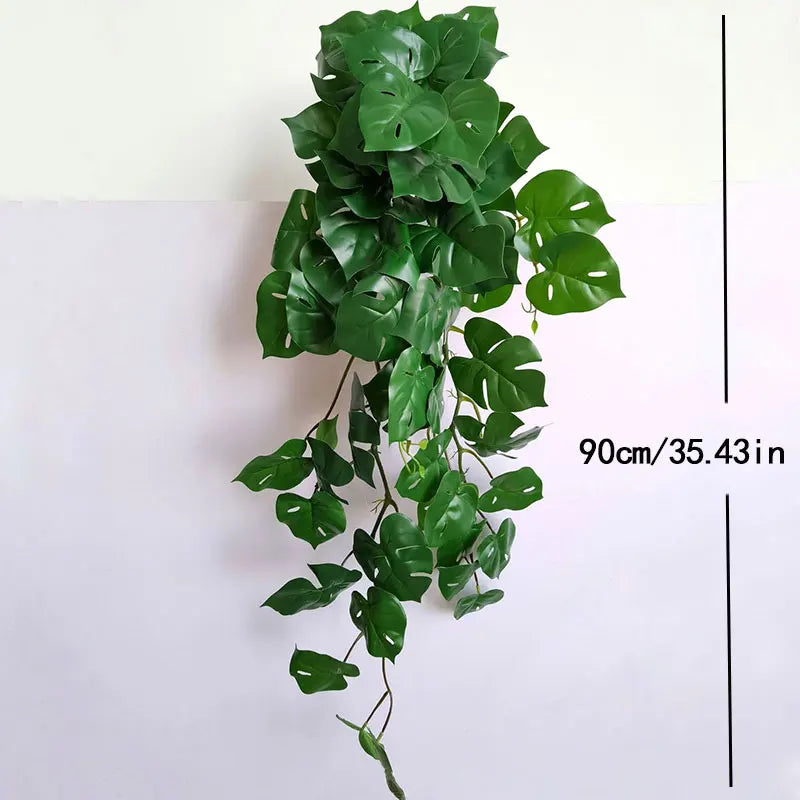 plantes artificielles suspendues vignes murales décoration intérieure et jardin - vue 7 sur 8