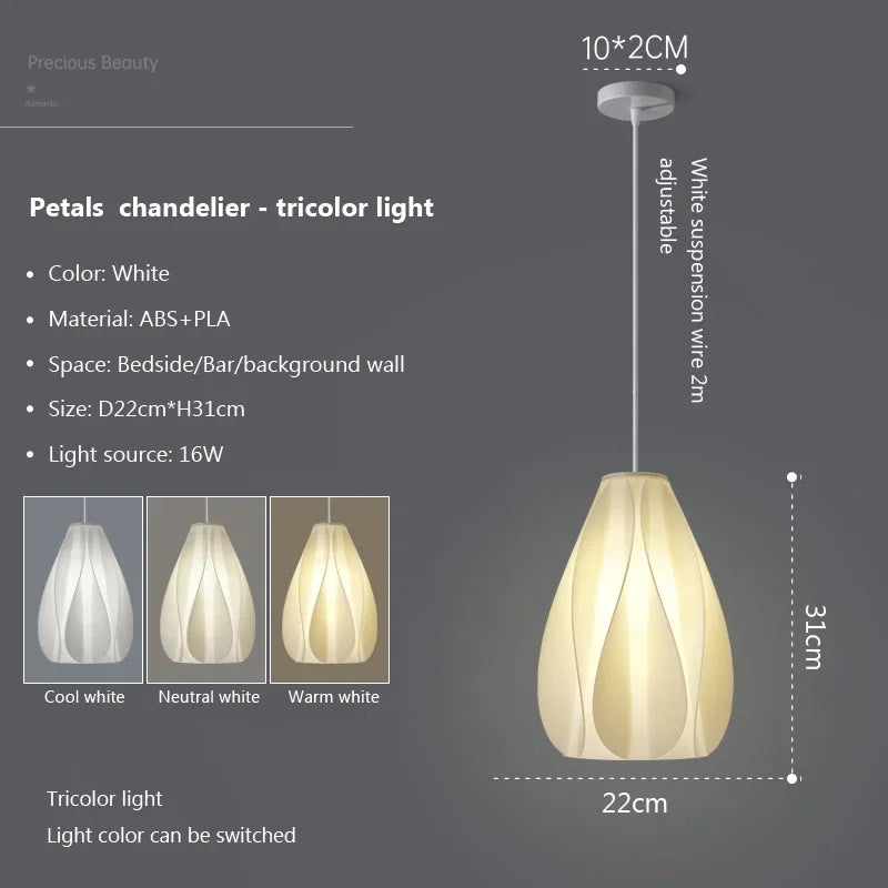 Suspension nordique 3d pour décoration de maison - vue 15 sur 16