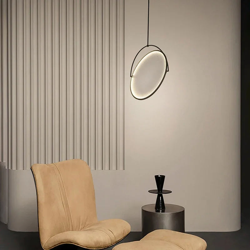 lustre moderne design italien pour décoration intérieure lumineuse - vue 5 sur 9