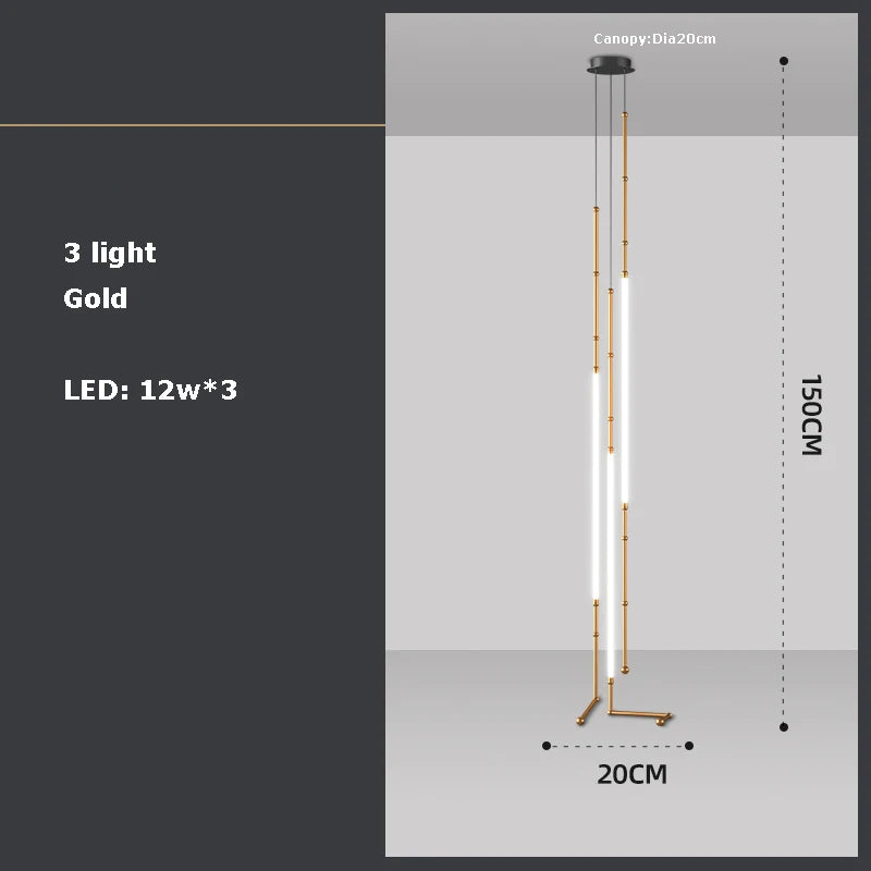 lustre en art déco design suspendu en led - vue 10 sur 16