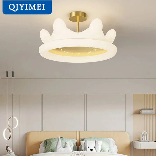 lustre qiyimei pour chambre de filles éclairage intérieur décoratif