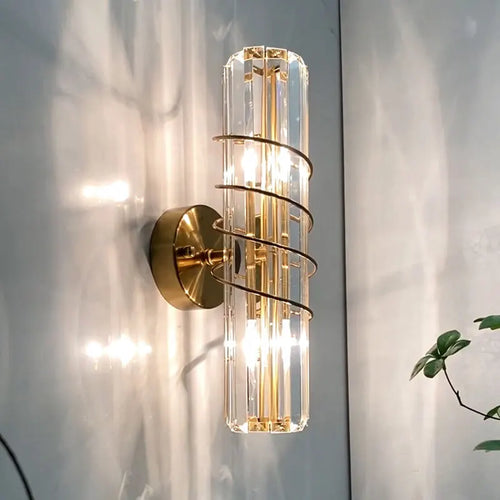 applique murale led cristal post-moderne simple décorative - vue 4 sur 7