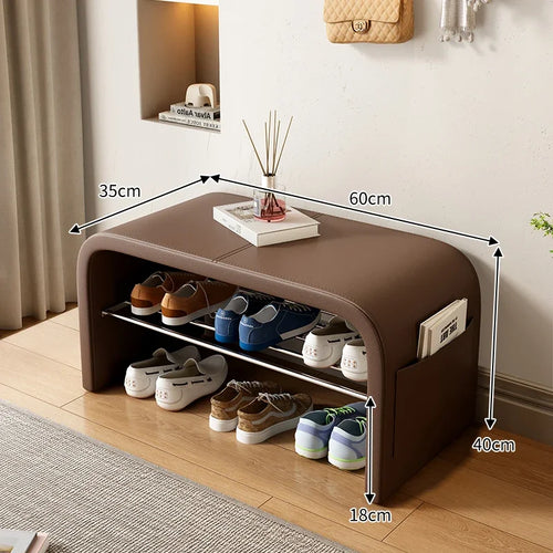 banc polyvalent pour rangement et assise décorative - vue 14 sur 15