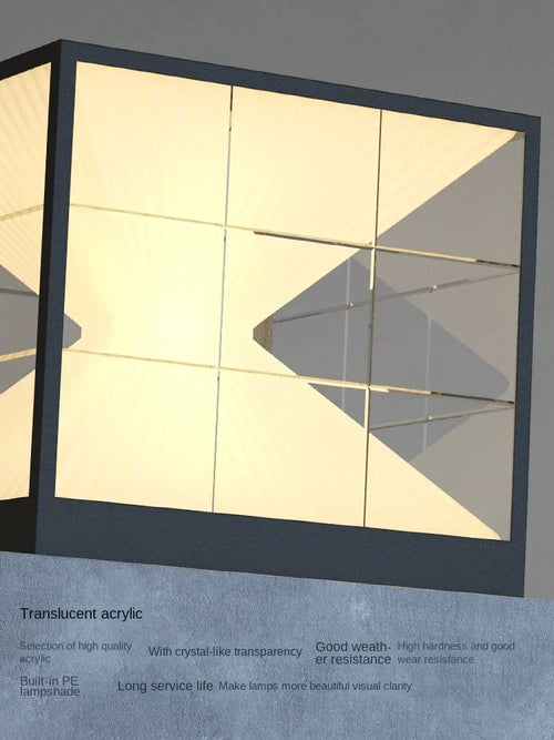 lampes solaires à led pour décoration extérieure de jardin - vue 7 sur 7