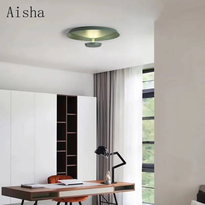 plafonnier led design créatif pour décoration intérieure moderne - vue 4 sur 9