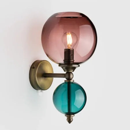 applique murale en verre coloré design moderne pour décoration intérieure - vue 10 sur 11