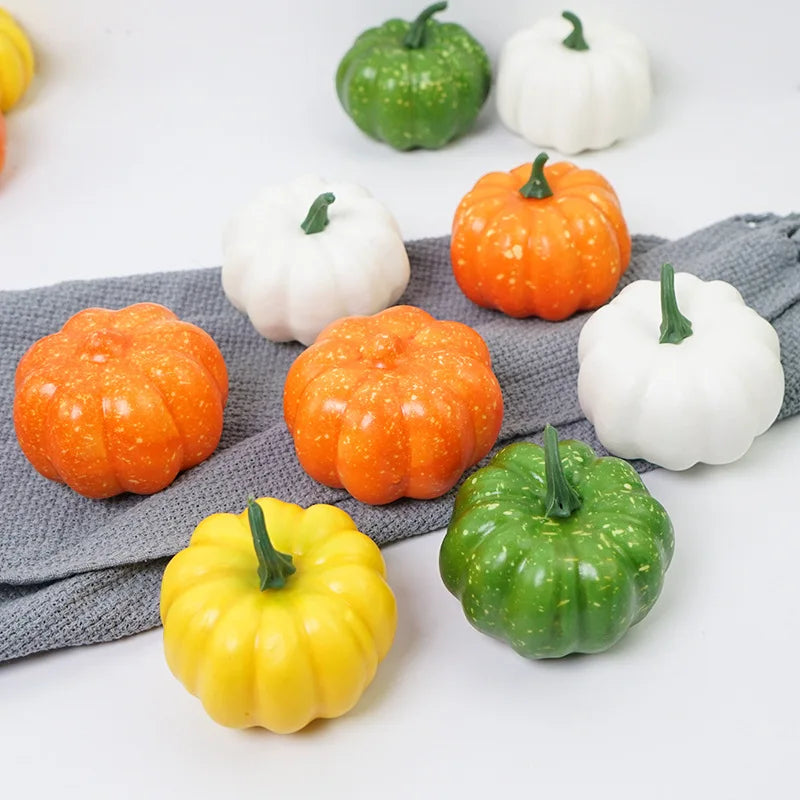 citrouille décorative en mousse pour Halloween et Thanksgiving - vue 2 sur 10