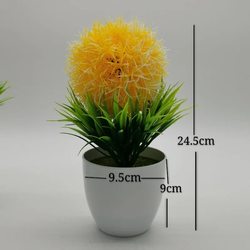 plantes artificielles arbre et fleurs pour décoration intérieure et extérieure - vue 6 sur 12