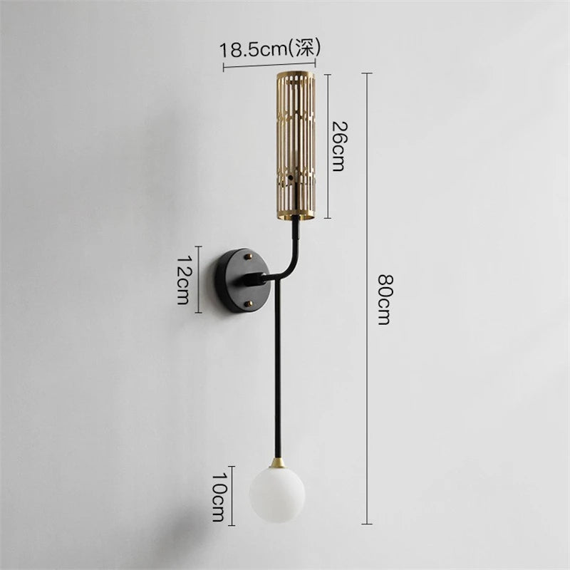 applique murale led moderne design créatif pour décoration intérieure - vue 6 sur 7
