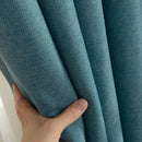 Rideau occultant moderne tissu épais pour salon chambre