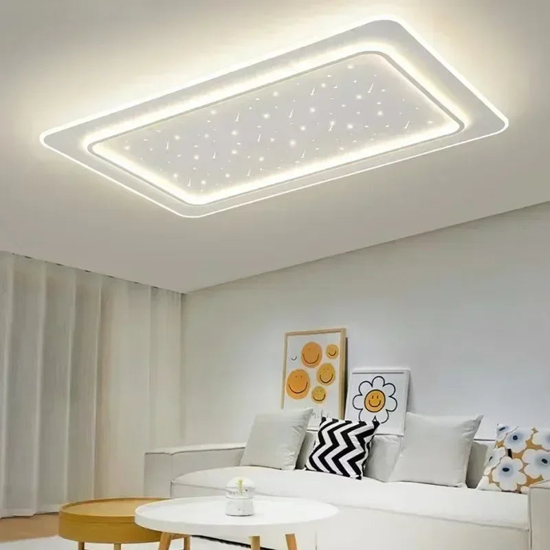 plafonnier moderne à leds pour décoration intérieure élégante - vue 4 sur 11