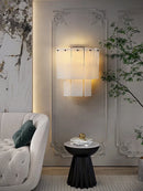 Applique murale en marbre blanc pour salon