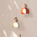 suspension led créative en résine avec cordon réglable