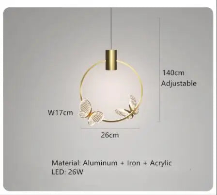 suspension design en acrylique pour décoration moderne de luxe - vue 20 sur 21