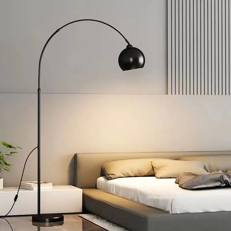 lampadaire de pêche italien design nordique moderne léger et élégant - vue 5 sur 9