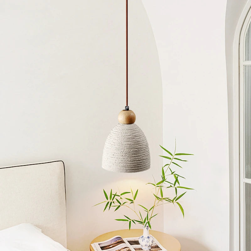 suspension rétro design en ciment pour décoration intérieure - vue 2 sur 7