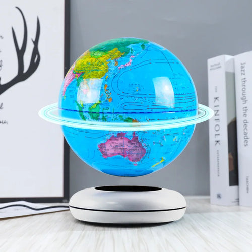 globe à lévitation magnétique affichage hd cadeau original pour étudiants - vue 2 sur 12