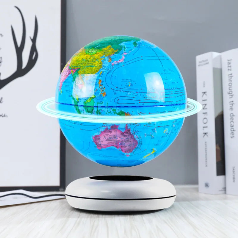 globe à lévitation magnétique affichage hd cadeau original pour étudiants - vue 2 sur 12