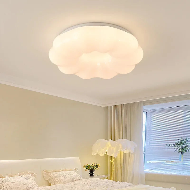 plafonnier led moderne en forme de nuage pour décoration intérieure - vue 5 sur 12