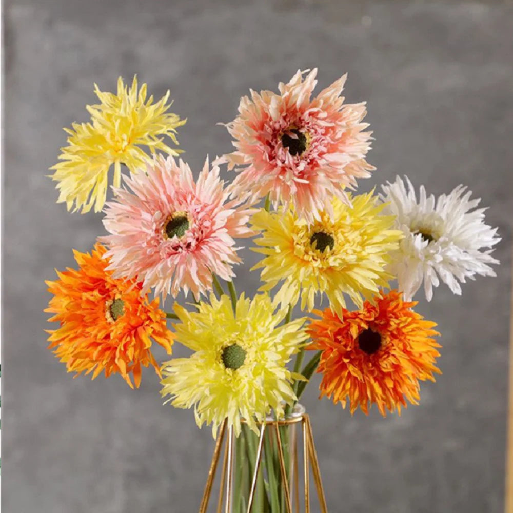 fleur artificielle marguerite decoration pour mariage et interieur - vue 5 sur 16