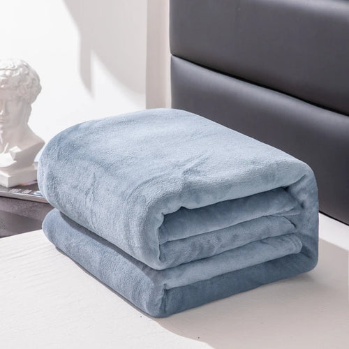 Plaid flanelle polaire carreaux doux chaud hiver