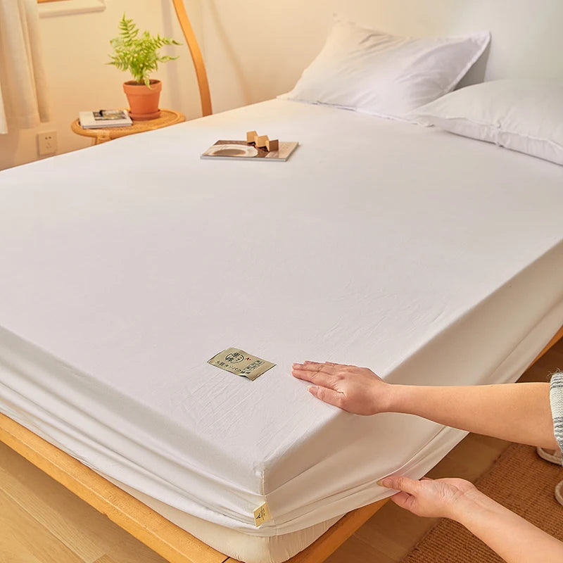 drap-housse en coton égyptien luxe doux et élastique