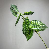 lot de 2 plantes vertes artificielles décoratives en plastique