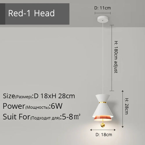 lustre créatif réglable tactile intelligent pour restaurant - vue 15 sur 17