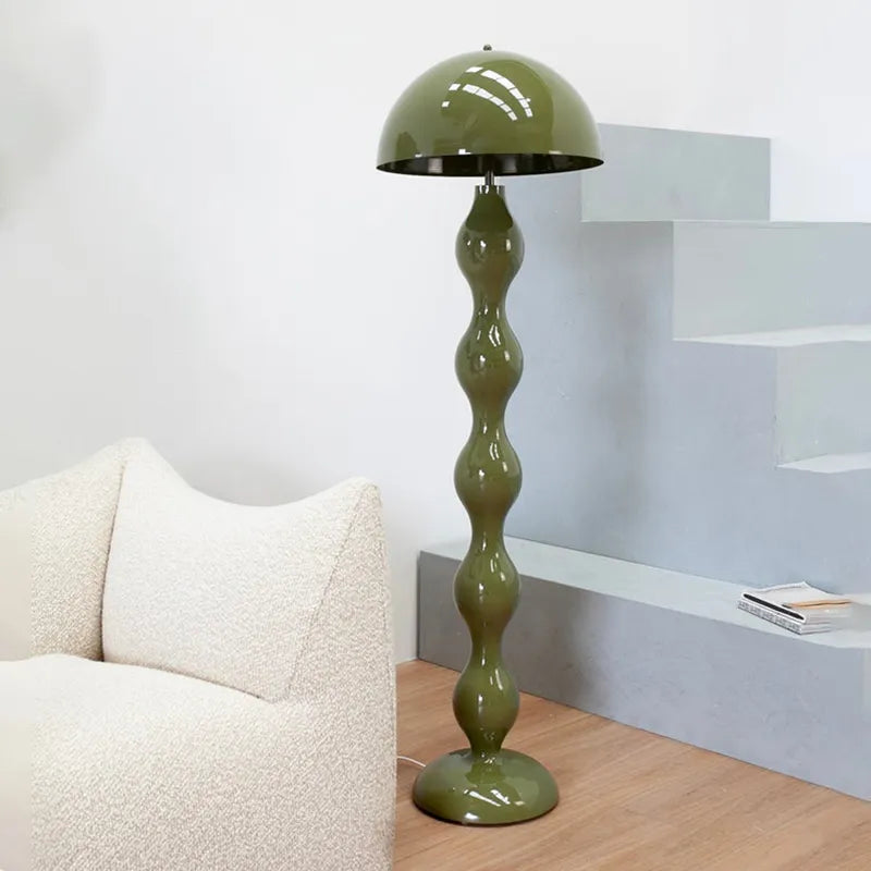 Nordique minimaliste Wabi Sabi crème Style lampadaire LED salon décor à la maison chambre canapé coin lampe sur pied lampe champignon