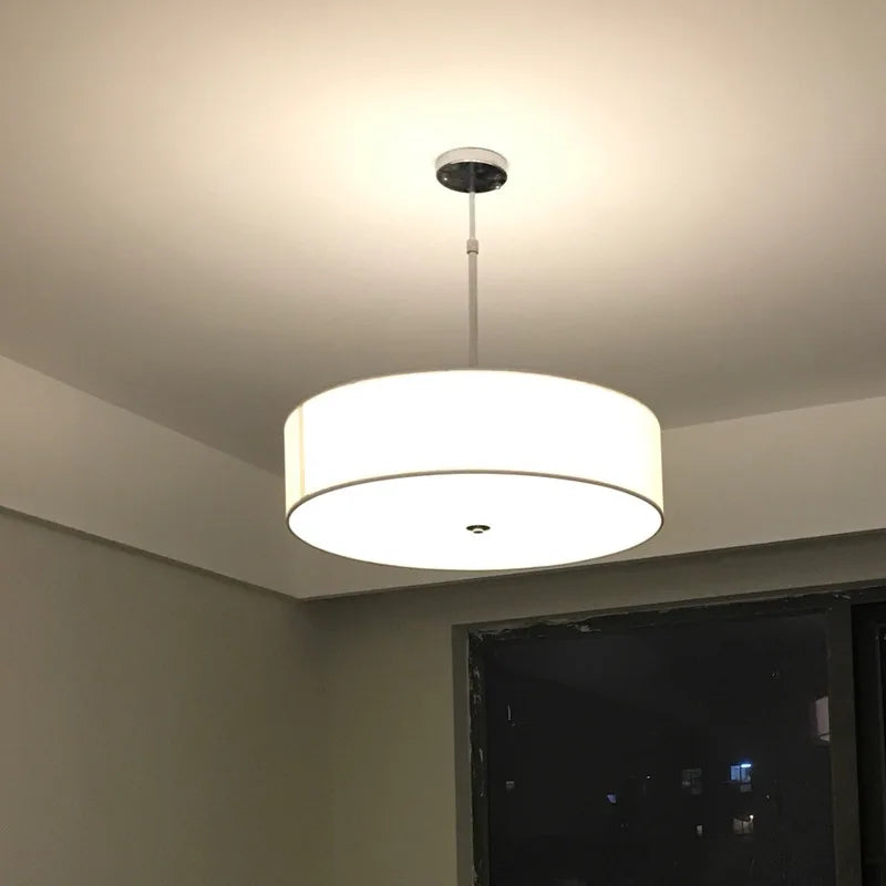 Lustre LED nordique circulaire moderne