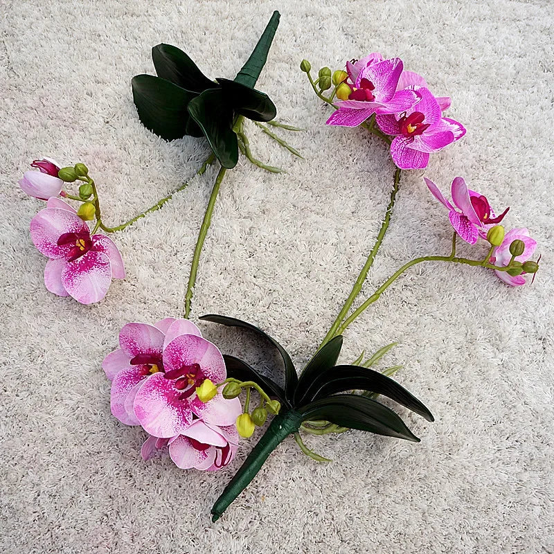 fleurs artificielles orchidées papillon pour décoration de mariage - vue 3 sur 13