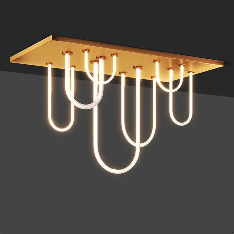lustre à led post-moderne à intensité variable nouvelle tendance 2022 - vue 6 sur 11