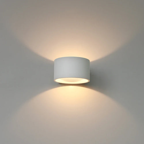 applique murale led ronde en aluminium pour décoration hôtelière