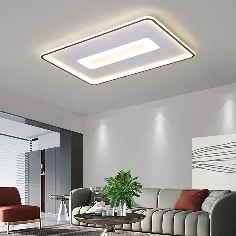 lustre moderne à leds pour décoration intérieure élégante - vue 4 sur 20
