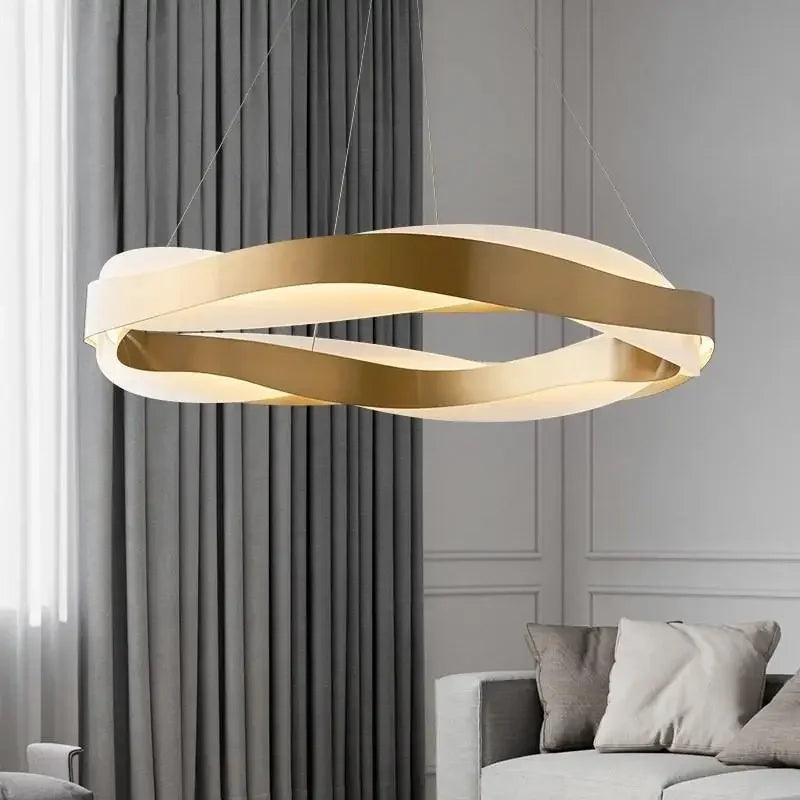 Lustre LED suspendu au design moderne