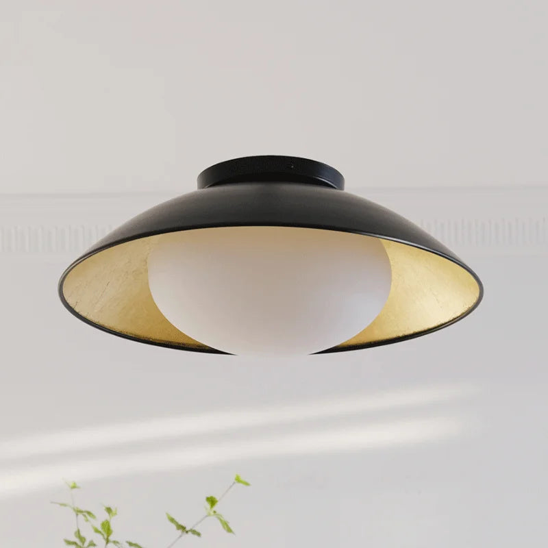 lustre rétro médiéval français en verre led pour restaurant - vue 3 sur 6