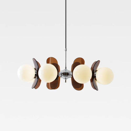 lustre bauhaus en acrylique style nordique ancien - vue 2 sur 14