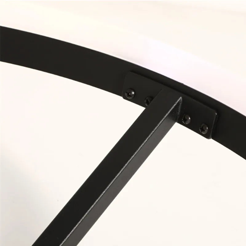 Lustre Led rond moderne à intensité variable - vue 7 sur 9