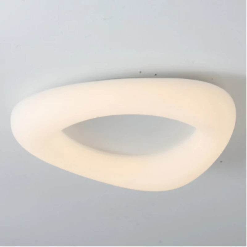 plafonnier led moderne en forme de nuages avec télécommande - vue 6 sur 14