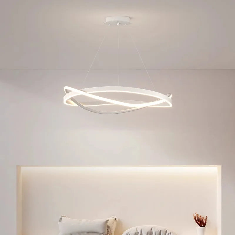 lustre led moderne pour éclairage intérieur suspension plafonnier