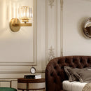 Applique murale luxe moderne nordique dorée