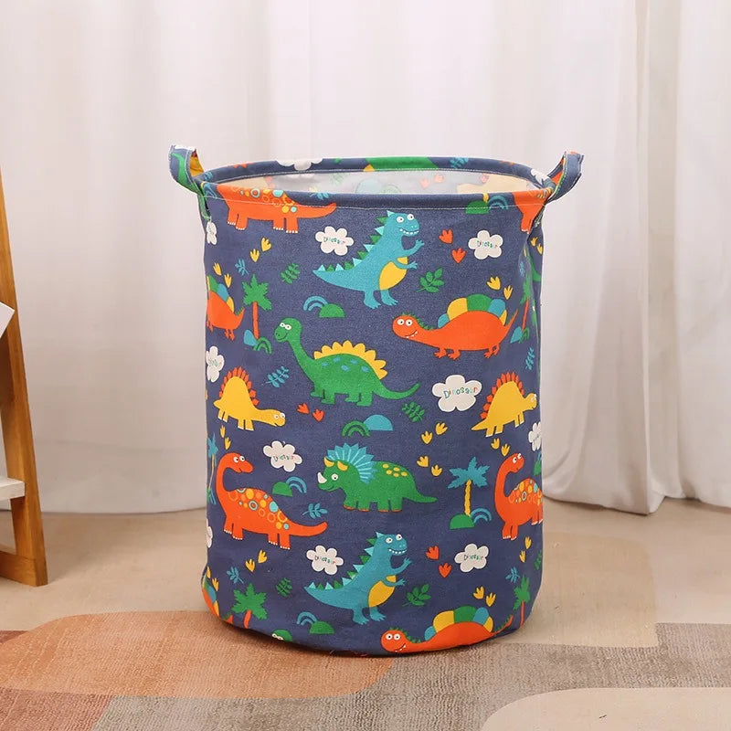 panier à linge pliable en lin étanche grande capacité de rangement - vue 5 sur 21