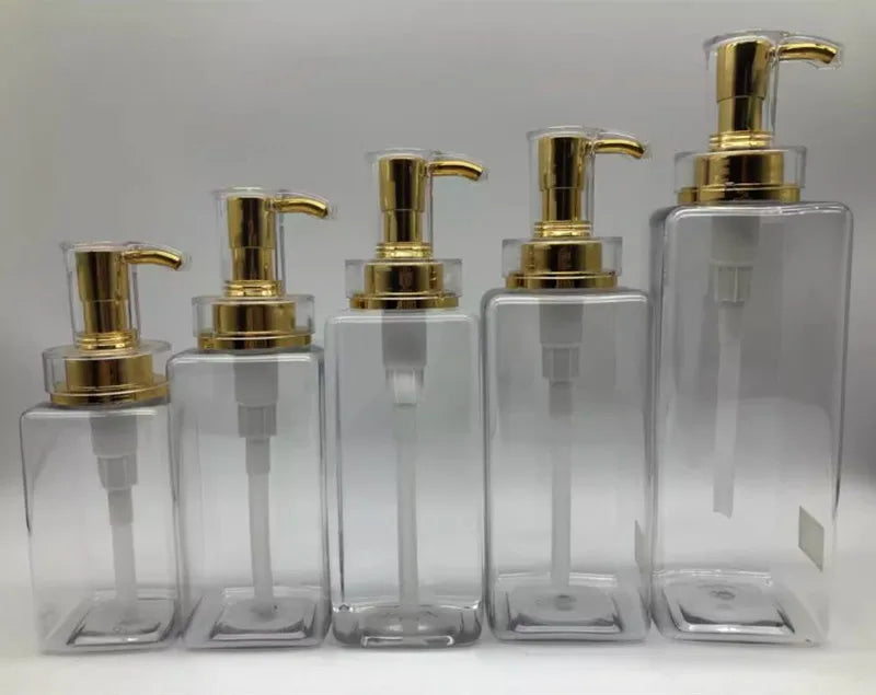 lot de flacons à pompe pour cosmétiques voyage 300 à 750 ml