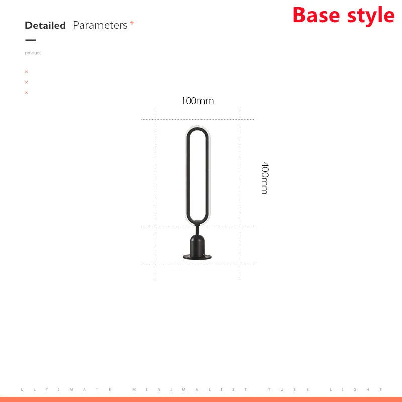 lampe LED extérieure ronde minimaliste pour jardin et allée - vue 11 sur 12